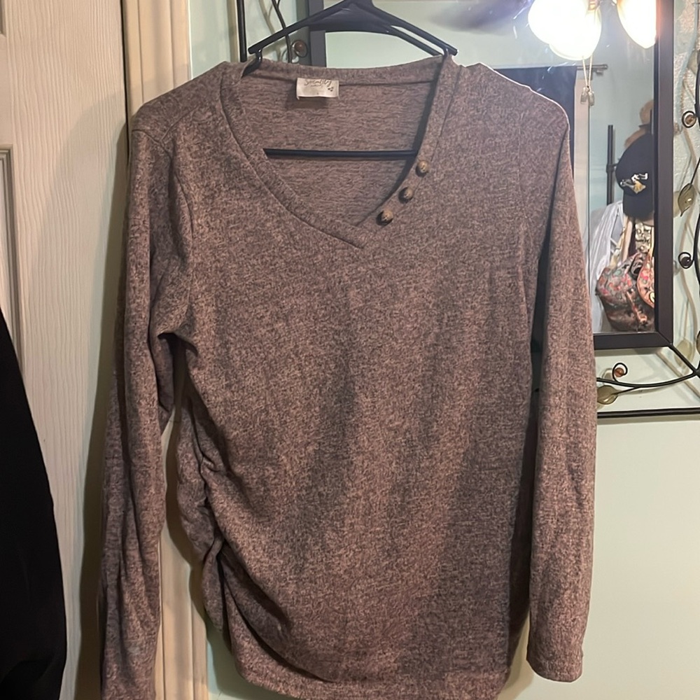 Siren Lily Maternity Long Sleeve Sweater
